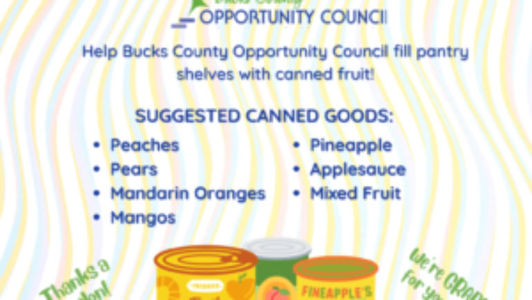 We’d Make a Great Pear – Canned Fruit Donations